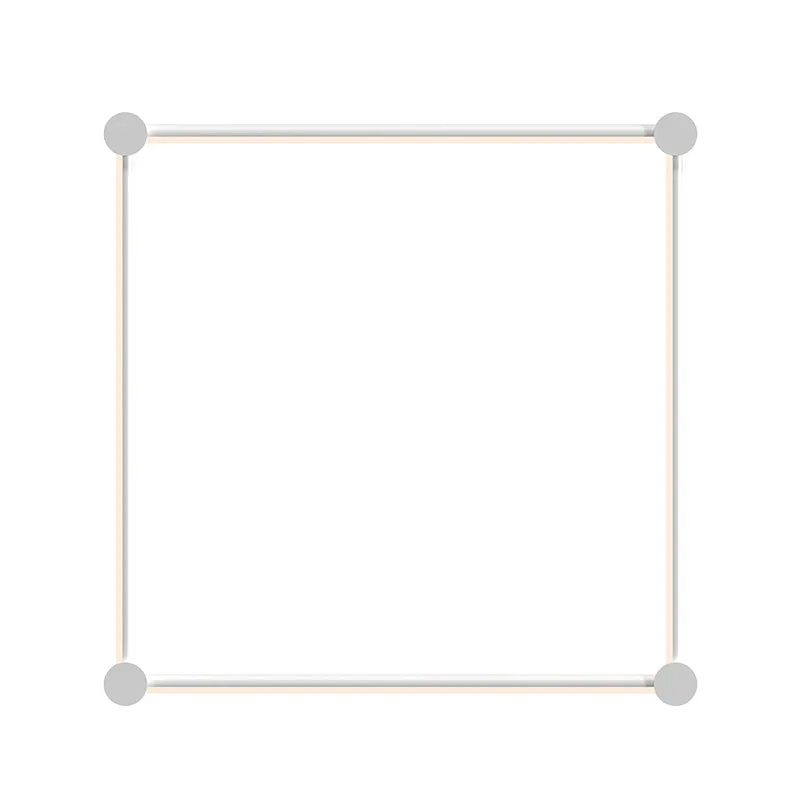 Sonneman Purolinear 360 4-lt 25" Square LED Wall Bar
