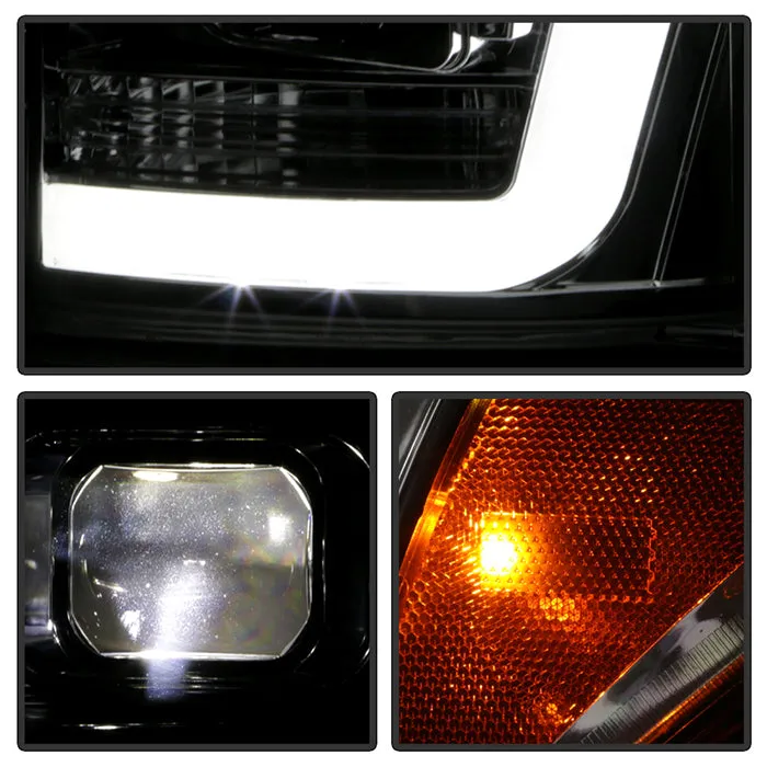 Spyder Projector Headlights Ford F250/350/450 Super Duty (2011-2016) High-Power LED Module / Standard Style