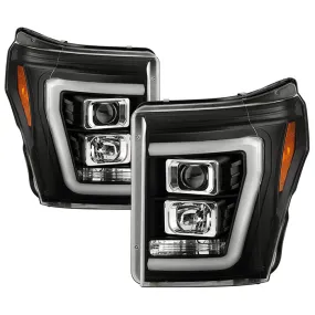 Spyder Projector Headlights Ford F250/350/450 Super Duty (2011-2016) High-Power LED Module / Standard Style