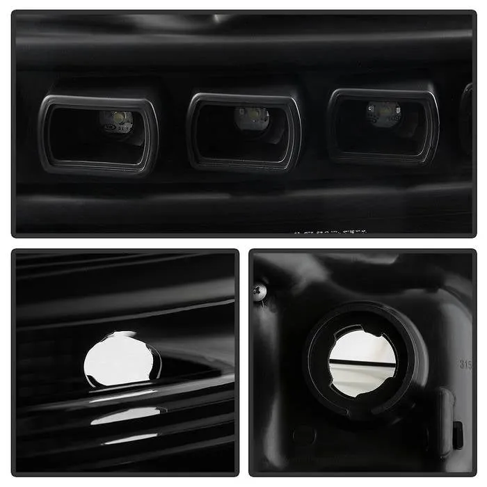 Spyder Projector Headlights Ford F250/350/450 Super Duty (2011-2016) High-Power LED Module / Standard Style