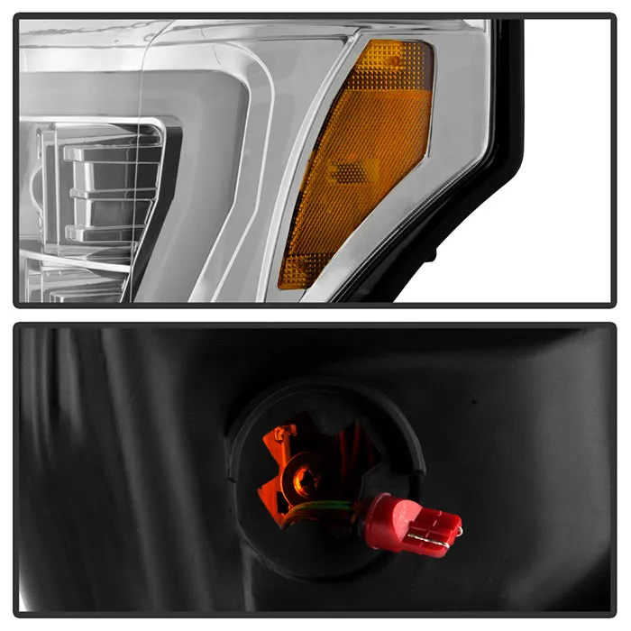 Spyder Projector Headlights Ford F250/350/450 Super Duty (2011-2016) High-Power LED Module / Standard Style
