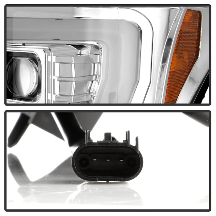 Spyder Projector Headlights Ford F250/350/450 Super Duty (2011-2016) High-Power LED Module / Standard Style