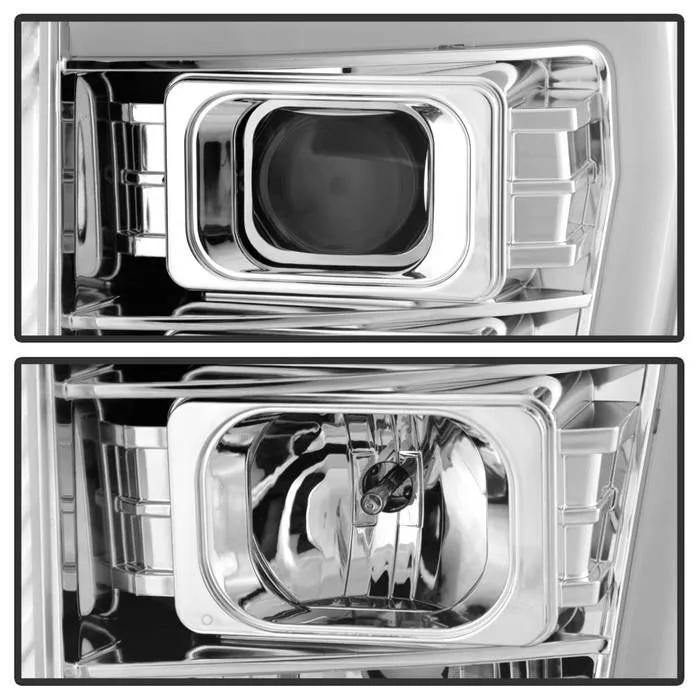 Spyder Projector Headlights Ford F250/350/450 Super Duty (2011-2016) High-Power LED Module / Standard Style