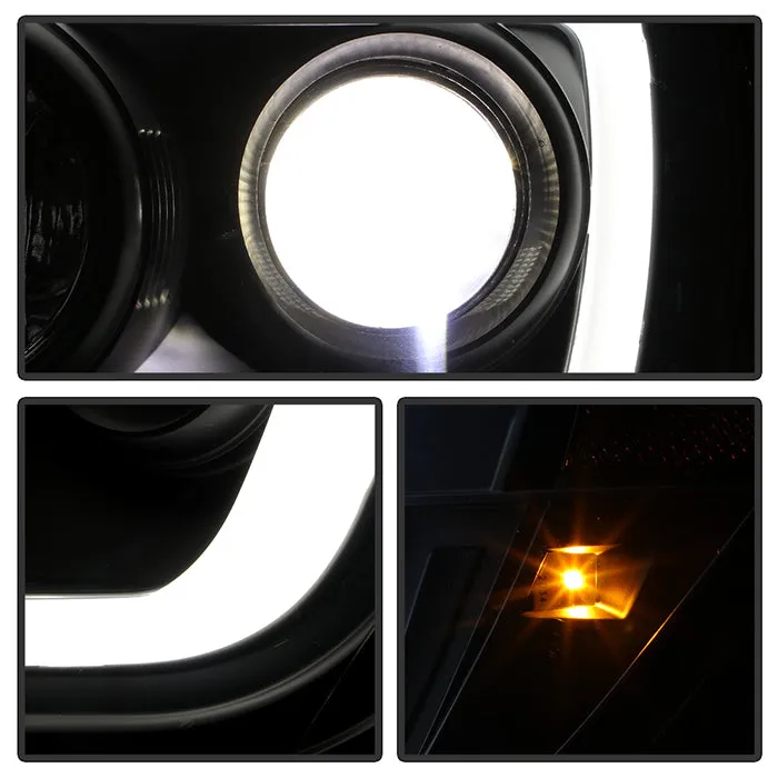 Spyder Projector Headlights Toyota Tacoma (2005-2011) with - High Power LED / CCFL Halo / LED Halo / DRL