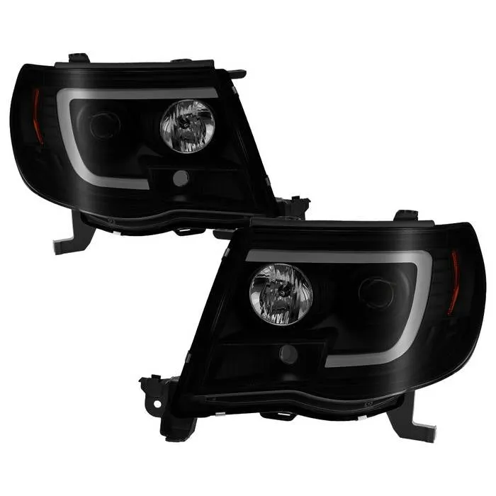 Spyder Projector Headlights Toyota Tacoma (2005-2011) with - High Power LED / CCFL Halo / LED Halo / DRL