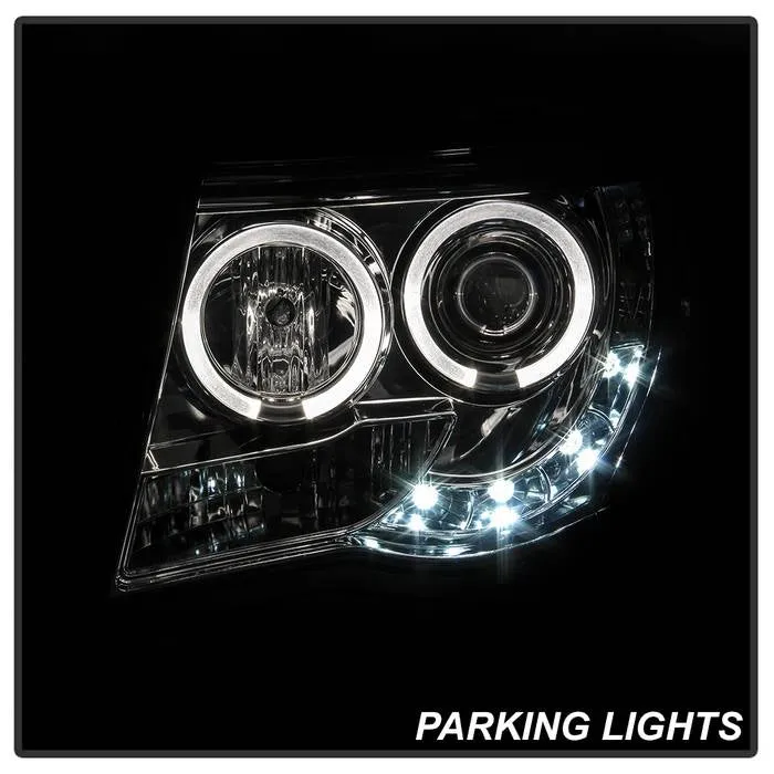 Spyder Projector Headlights Toyota Tacoma (2005-2011) with - High Power LED / CCFL Halo / LED Halo / DRL