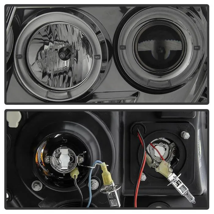 Spyder Projector Headlights Toyota Tacoma (2005-2011) with - High Power LED / CCFL Halo / LED Halo / DRL
