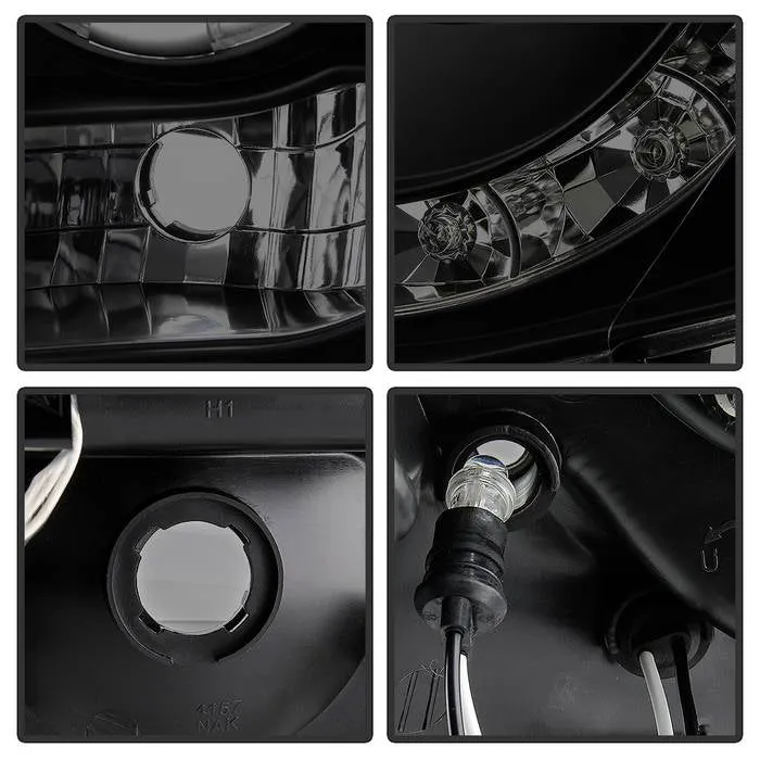 Spyder Projector Headlights Toyota Tacoma (2005-2011) with - High Power LED / CCFL Halo / LED Halo / DRL