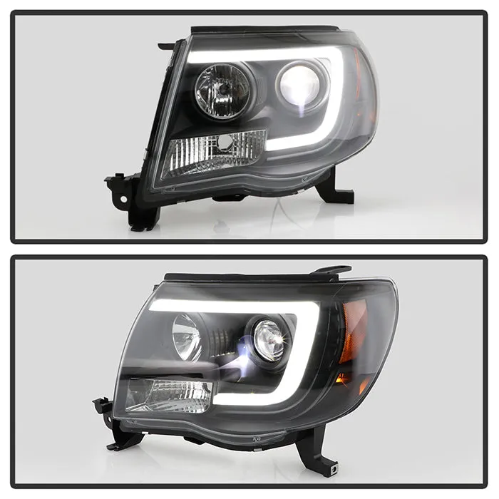 Spyder Projector Headlights Toyota Tacoma (2005-2011) with - High Power LED / CCFL Halo / LED Halo / DRL