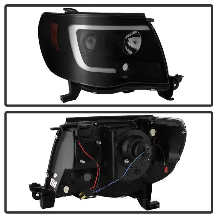 Spyder Projector Headlights Toyota Tacoma (2005-2011) with - High Power LED / CCFL Halo / LED Halo / DRL