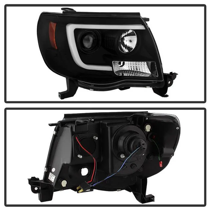 Spyder Projector Headlights Toyota Tacoma (2005-2011) with - High Power LED / CCFL Halo / LED Halo / DRL