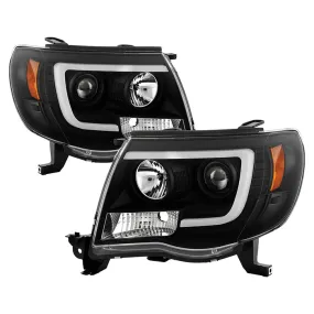 Spyder Projector Headlights Toyota Tacoma (2005-2011) with - High Power LED / CCFL Halo / LED Halo / DRL