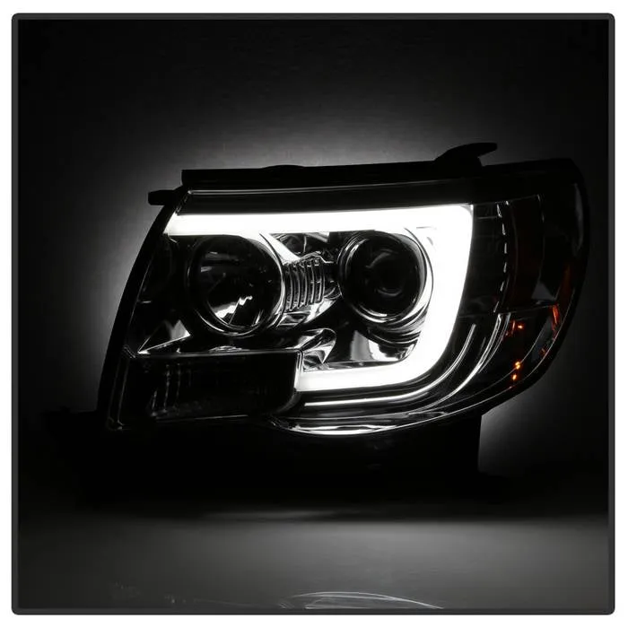 Spyder Projector Headlights Toyota Tacoma (2005-2011) with - High Power LED / CCFL Halo / LED Halo / DRL
