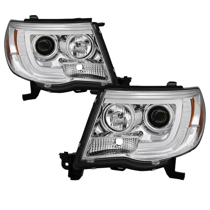 Spyder Projector Headlights Toyota Tacoma (2005-2011) with - High Power LED / CCFL Halo / LED Halo / DRL