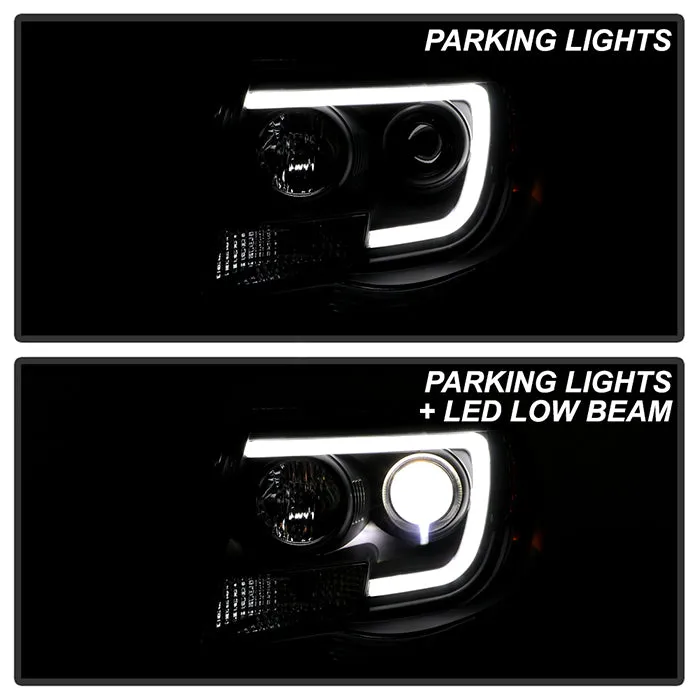 Spyder Projector Headlights Toyota Tacoma (2005-2011) with - High Power LED / CCFL Halo / LED Halo / DRL