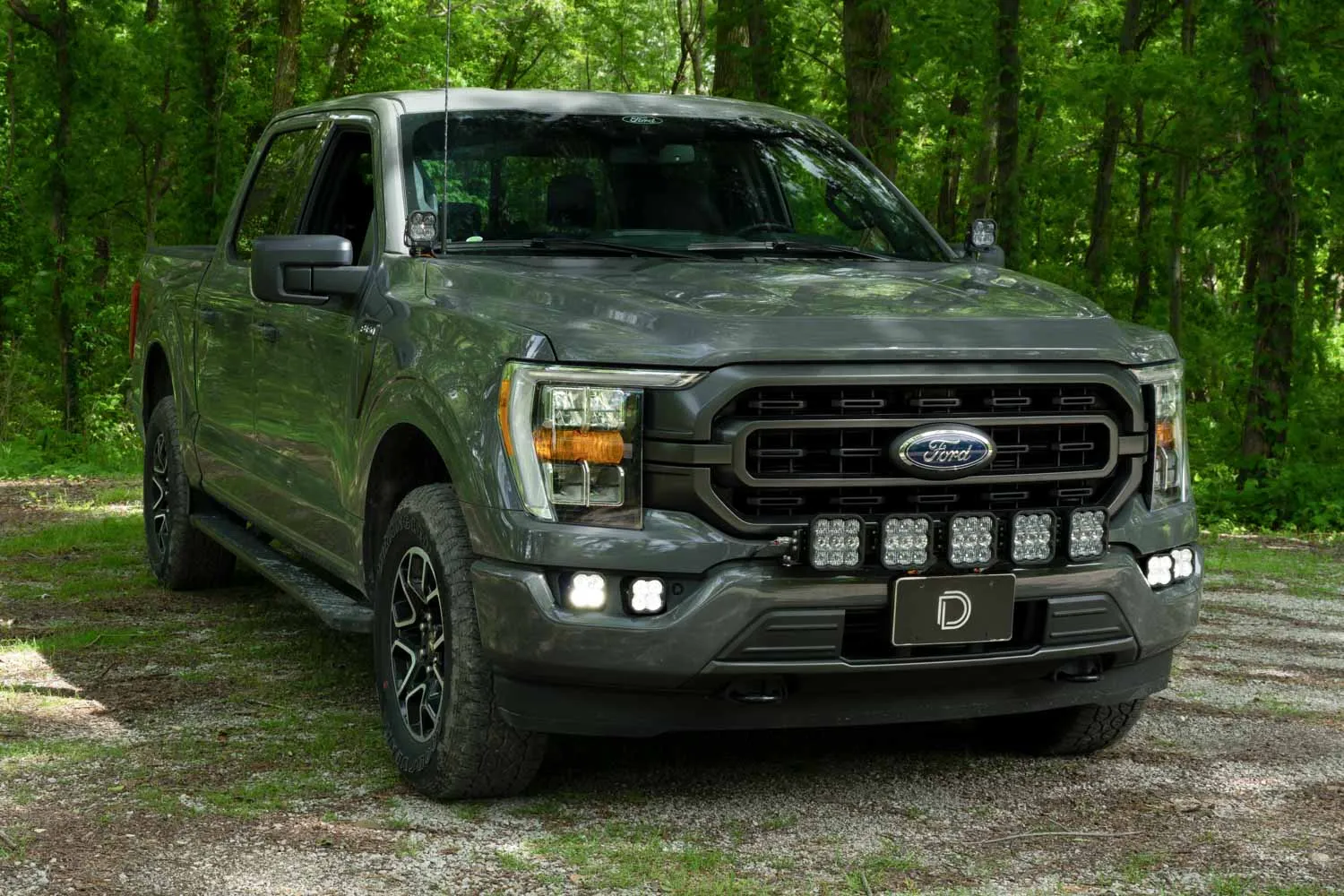 SS3 LED Fog Pocket Kit for 2021-2022 Ford F-150, White Max Diode Dynamics