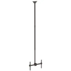 StarTech.com Ceiling TV Mount - 8.2' to 9.8' Long Pole - 32 to 75" TVs