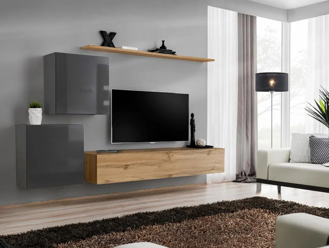 Switch V Entertainment Unit For TVs Up To 75"