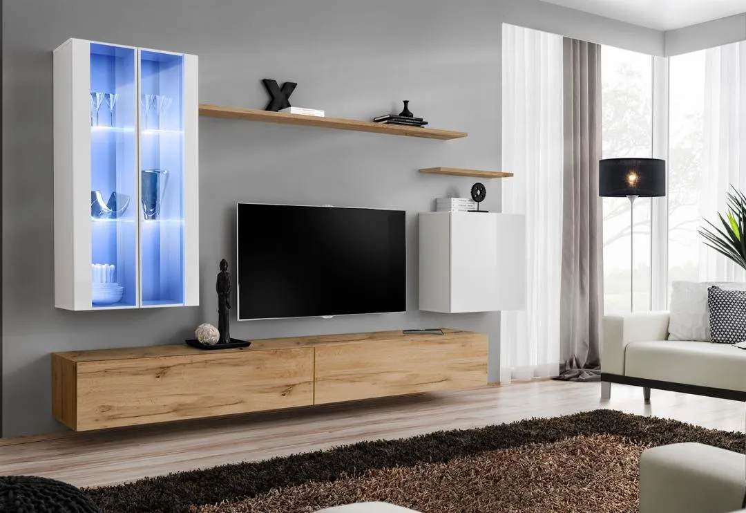 Switch XII Entertainment Unit For TVs Up To 58"