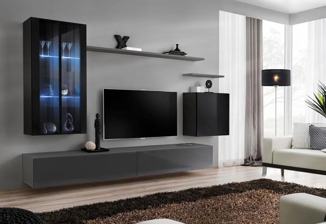 Switch XII Entertainment Unit For TVs Up To 58"