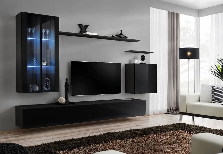 Switch XII Entertainment Unit For TVs Up To 58"