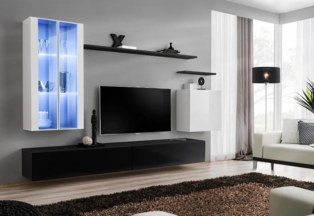 Switch XII Entertainment Unit For TVs Up To 58"