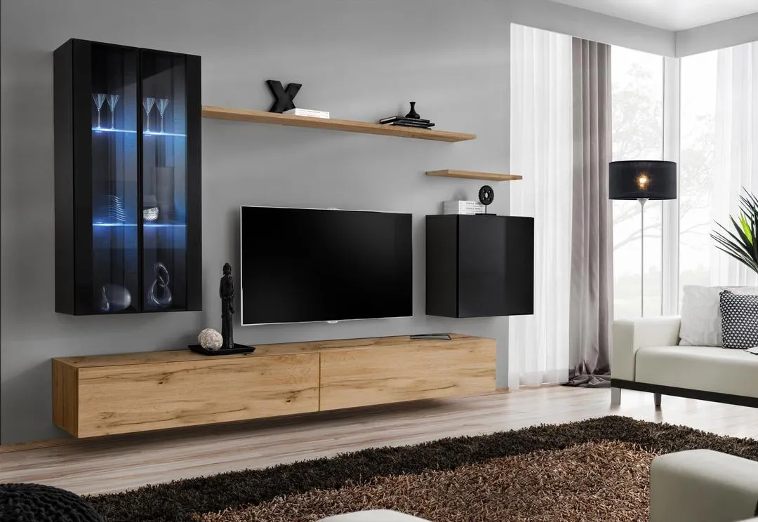 Switch XII Entertainment Unit For TVs Up To 58"