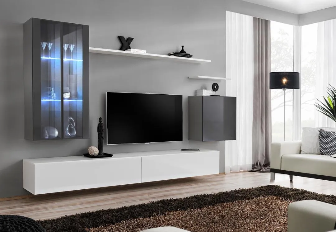 Switch XII Entertainment Unit For TVs Up To 58"