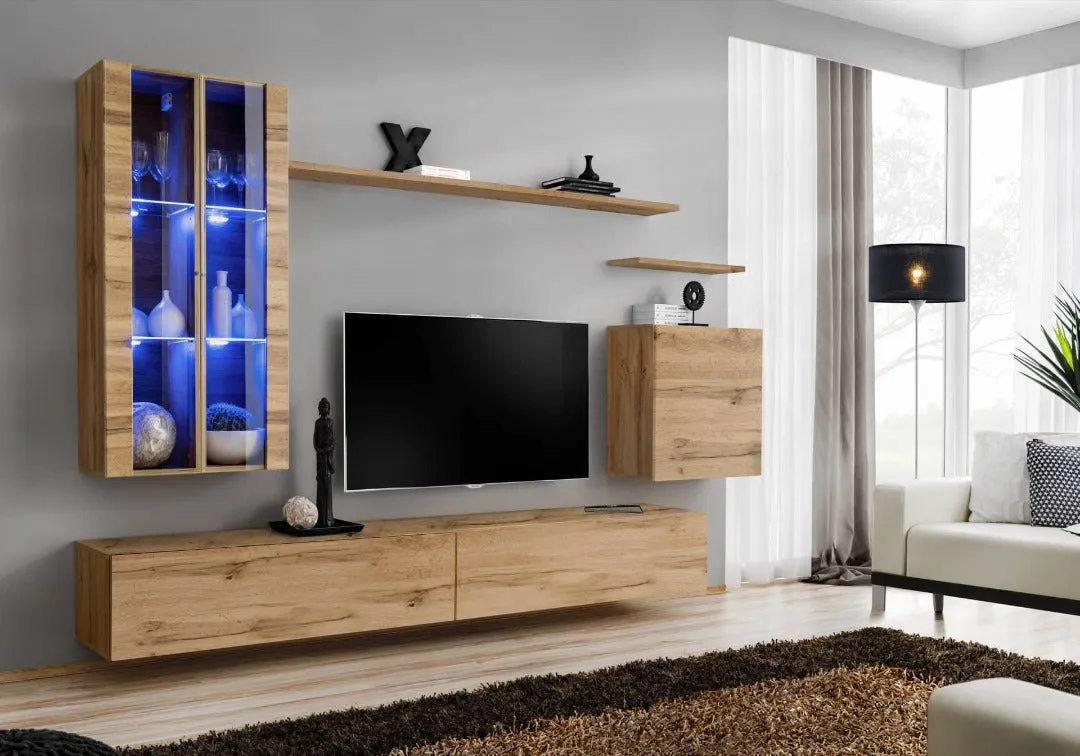 Switch XII Entertainment Unit For TVs Up To 58"