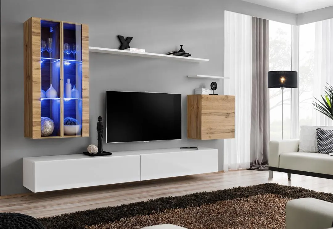 Switch XII Entertainment Unit For TVs Up To 58"