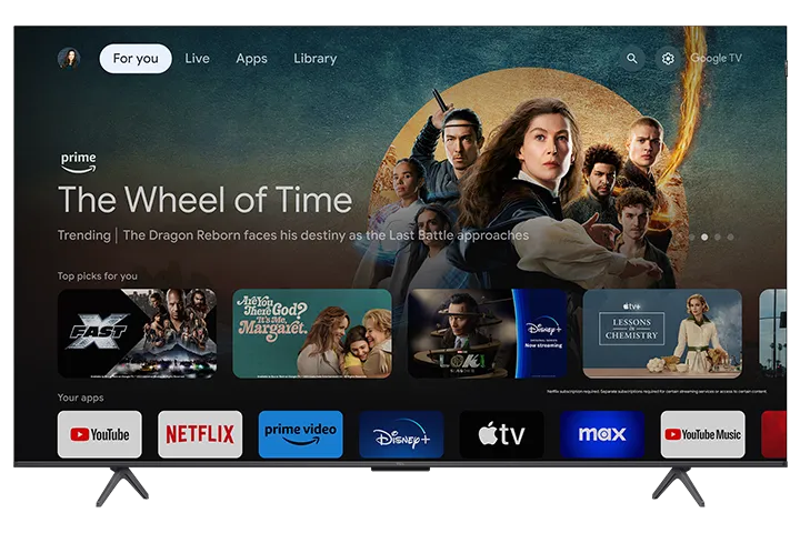 TCL 65" Class Q Class 4K QLED HDR Smart TV with Google TV (65Q671G)