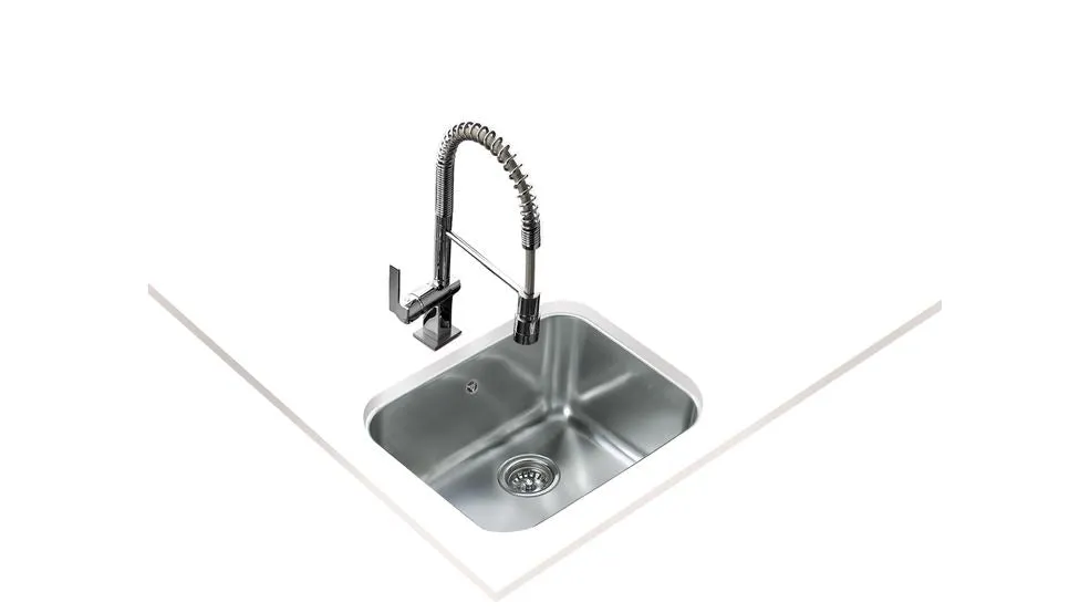 Teka BE 50.40 PLUS Undermount Stainless Steel Sink with one bowl