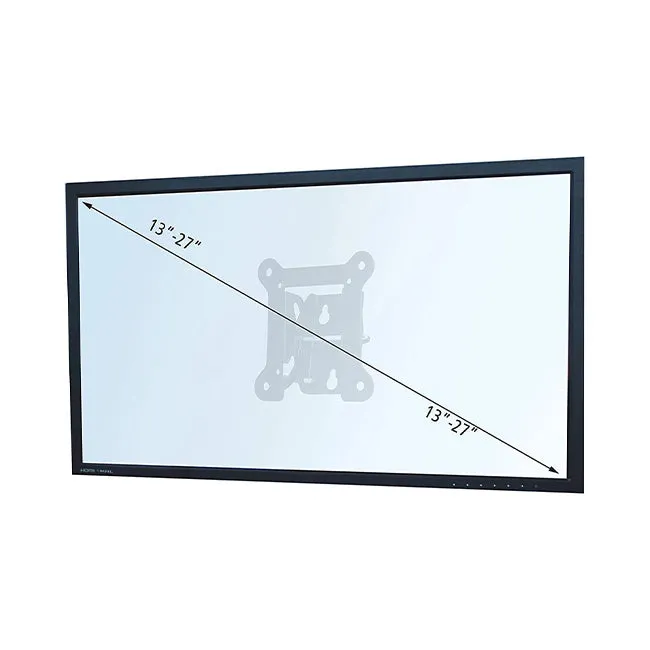 Tilting Flat Panel Wall Mount Bracket for Monitors/TVs