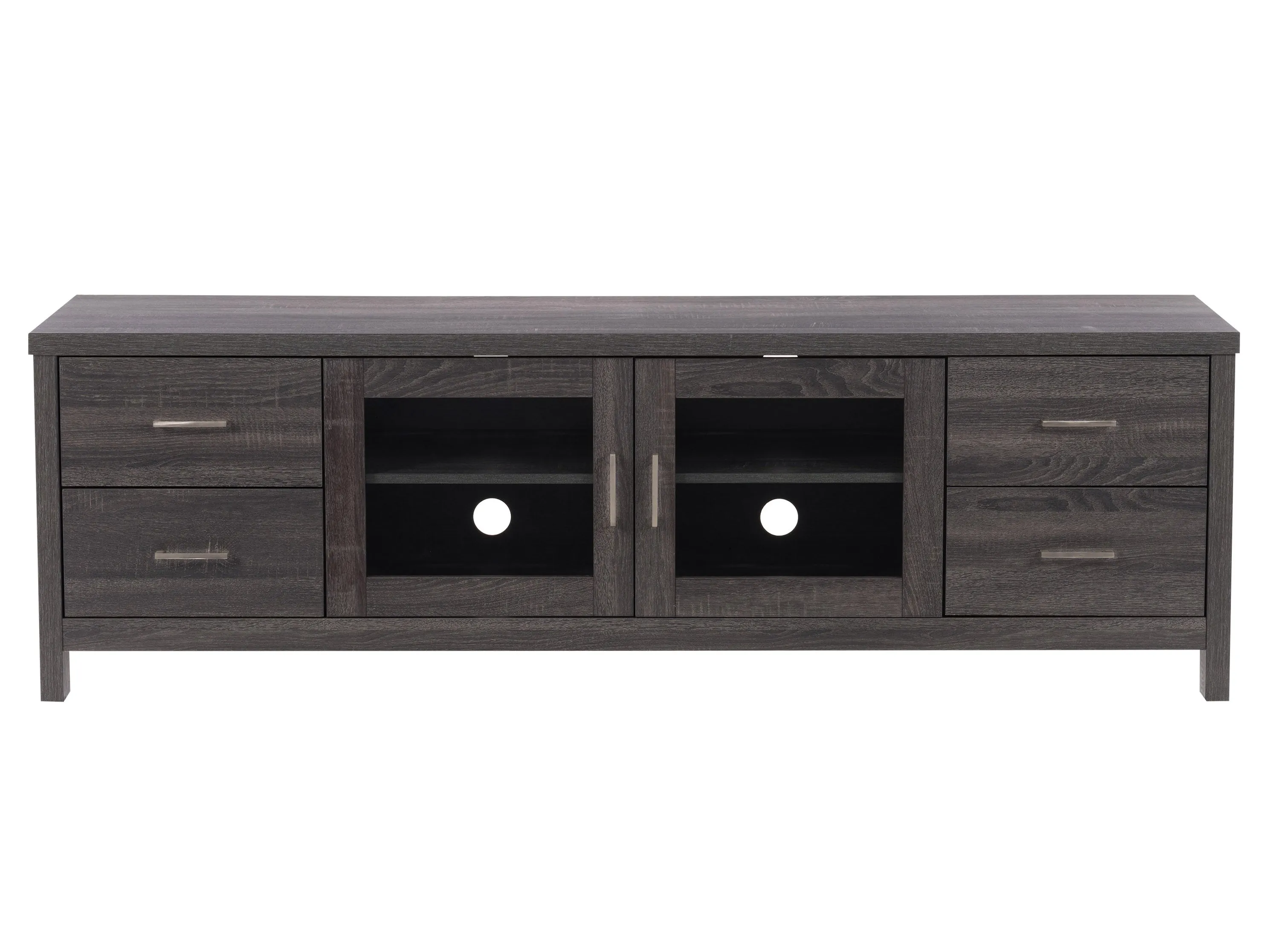 TV Cabinet with Doors, TVs up to 85"