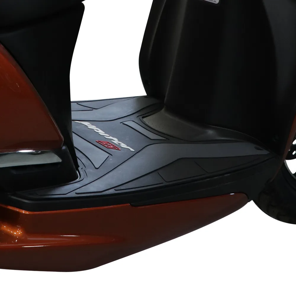 TVS Jupiter 125 Floor Mat (Color: Grey) - Non-Slip and Custom Fit Protection for Your Ride