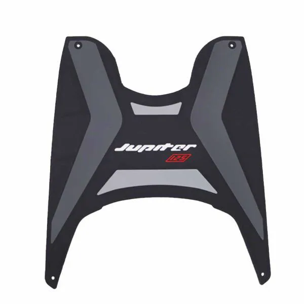 TVS Jupiter 125 Floor Mat (Color: Grey) - Non-Slip and Custom Fit Protection for Your Ride