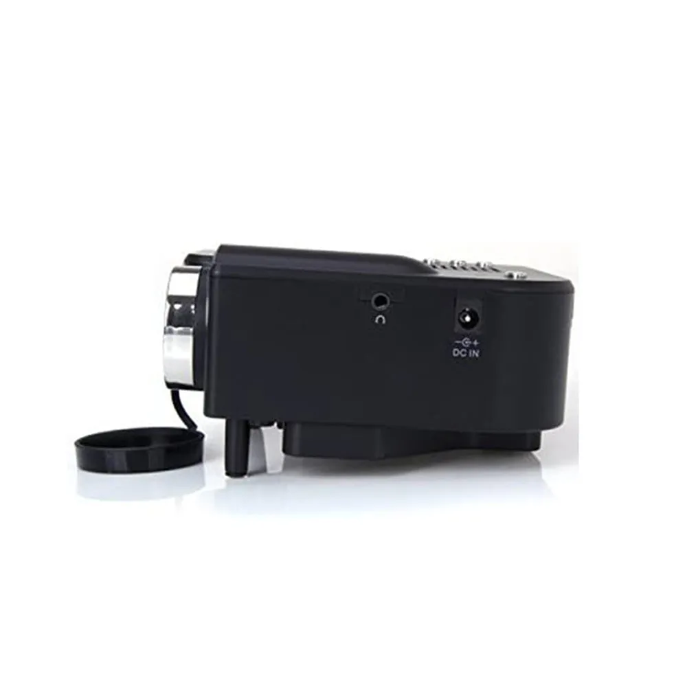 UC28  Mini Portable LED Projector [ 320 x 240 Native Resolution ] Home Cinema Entertainment, Kids Education Projector, Gaming Projector