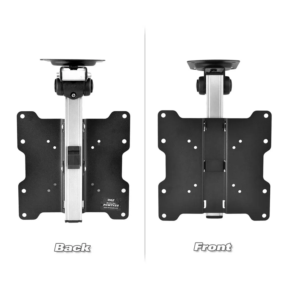 Universal Folding Hide-Away Tv Ceiling Mount Bracket Fits Virtually All 17” - 37" Tvs  (Flat Panel Hdtv, Lcd, Led, Plasma And Smart Tvs)