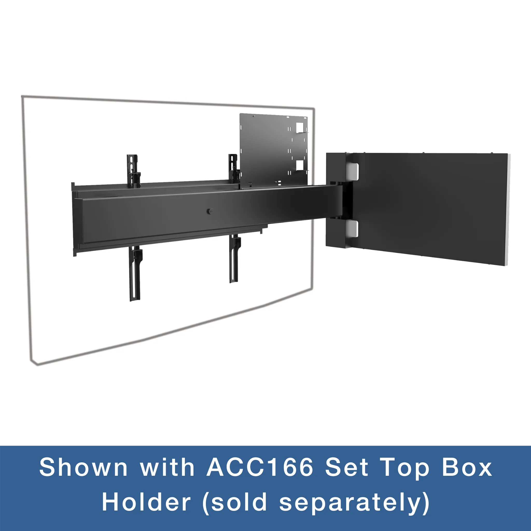 Universal Swing-Out Wall Mount for 55" to 75" TVs