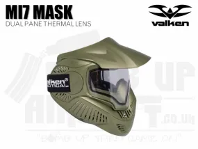 Valken MI-7 Goggle/Mask with Dual Pane Thermal Lens - Green