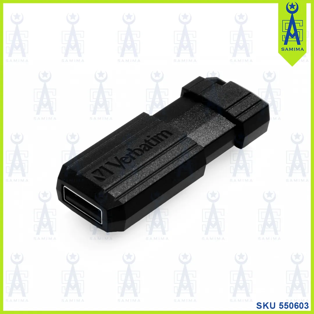 VERBATIM PENDRIVE 8GB SLIDER BLACK 2.0