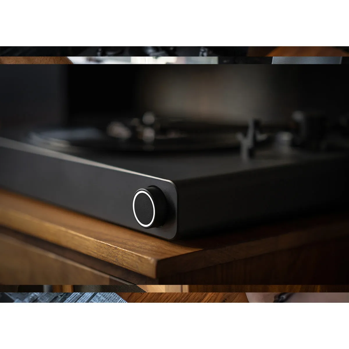 Victrola Stream Onyx Works with Sonos Wireless Turntable with Sonos Amp Wireless Hi-Fi Player