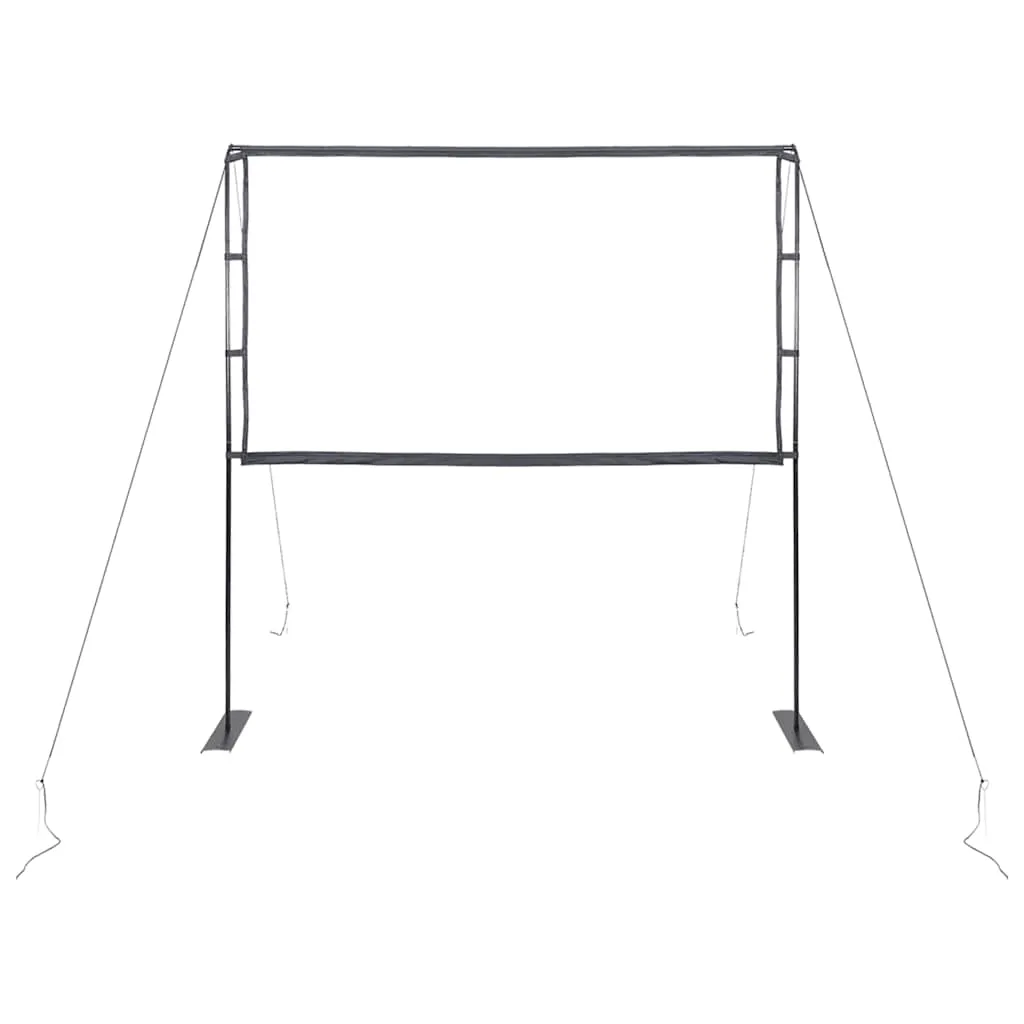 vidaXL Projection Screen with Stands 84 Inch 16:9