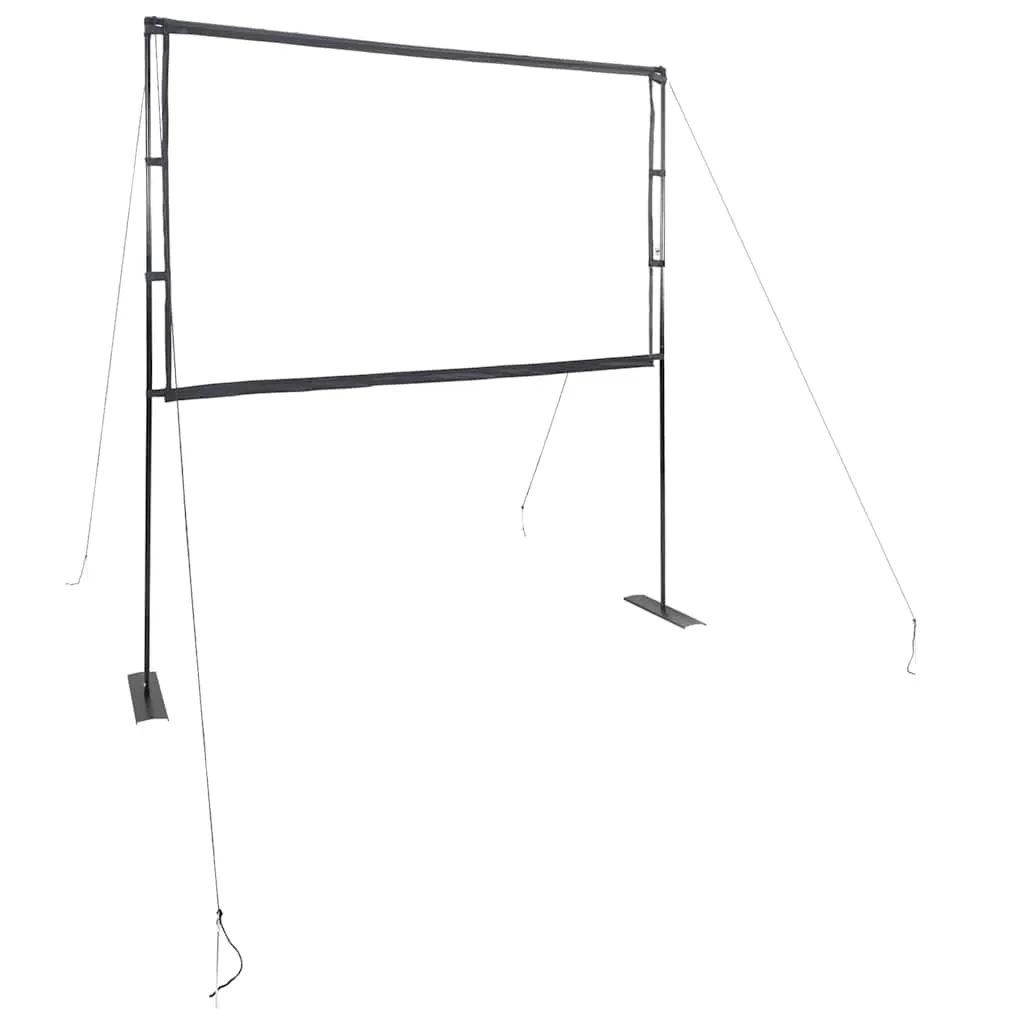 vidaXL Projection Screen with Stands 84 Inch 16:9