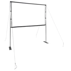 vidaXL Projection Screen with Stands 84 Inch 16:9