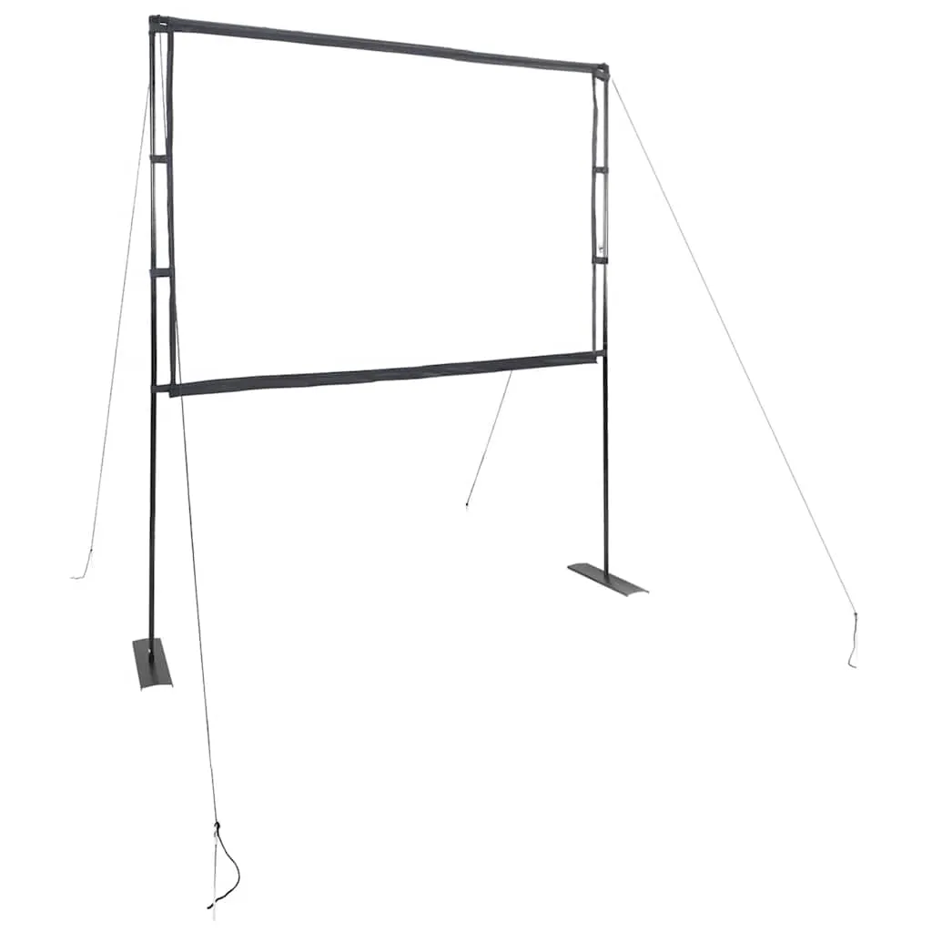vidaXL Projection Screen with Stands 90 Inch 4:3