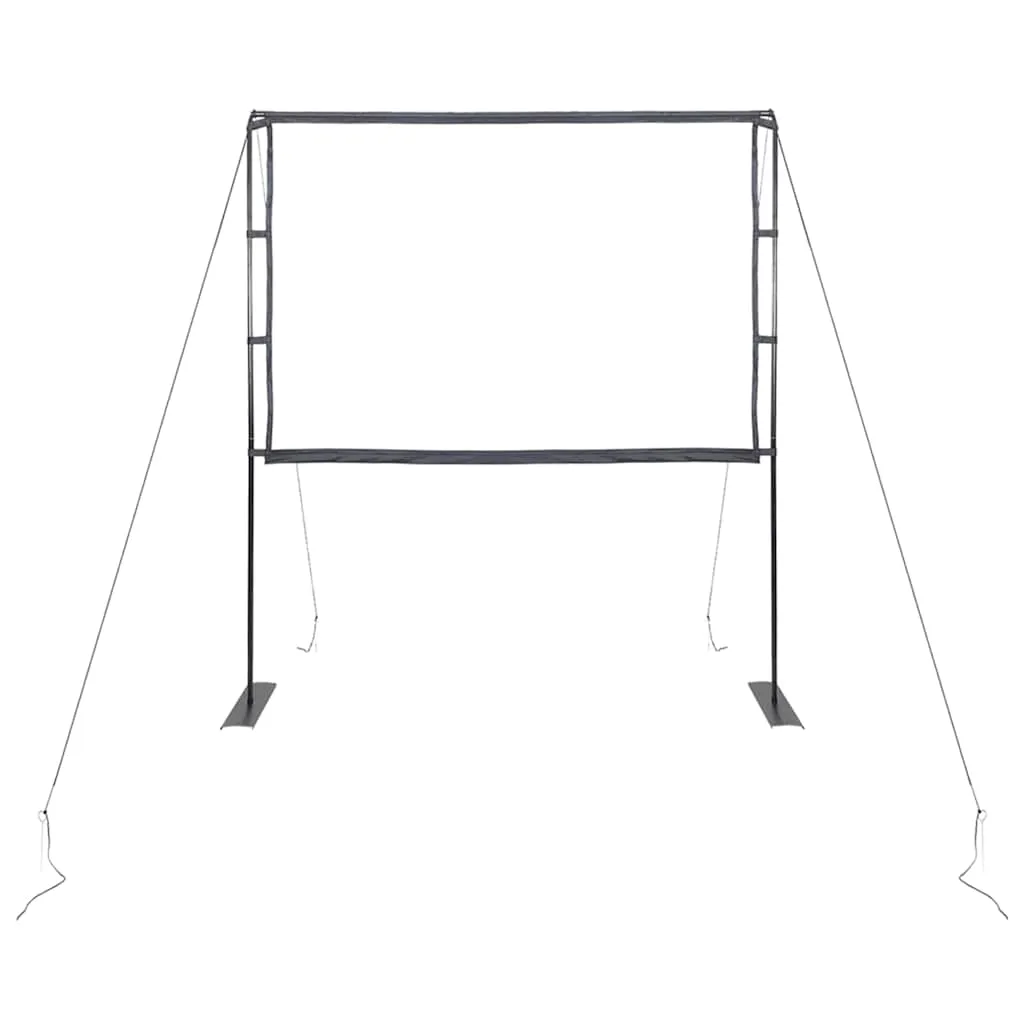 vidaXL Projection Screen with Stands 90 Inch 4:3
