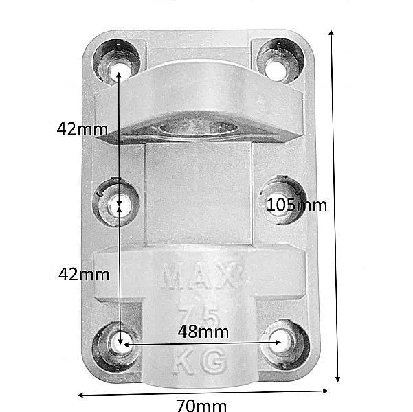 Vision Plus TV Wall Bracket - Single Arm Quick Release