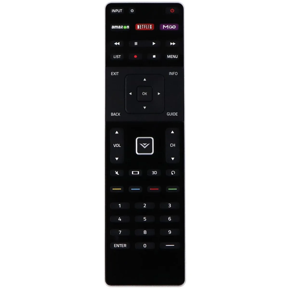 Vizio Remote Control (XRT510) for Select Vizio TVs - Black