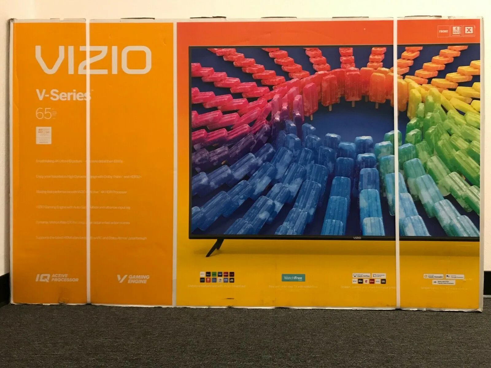 VIZIO V-Series® 65" Class 4K HDR Smart TV | V655-H19 | Open Box | Local pick-up in Los Angeles area CANNOT SHIP!